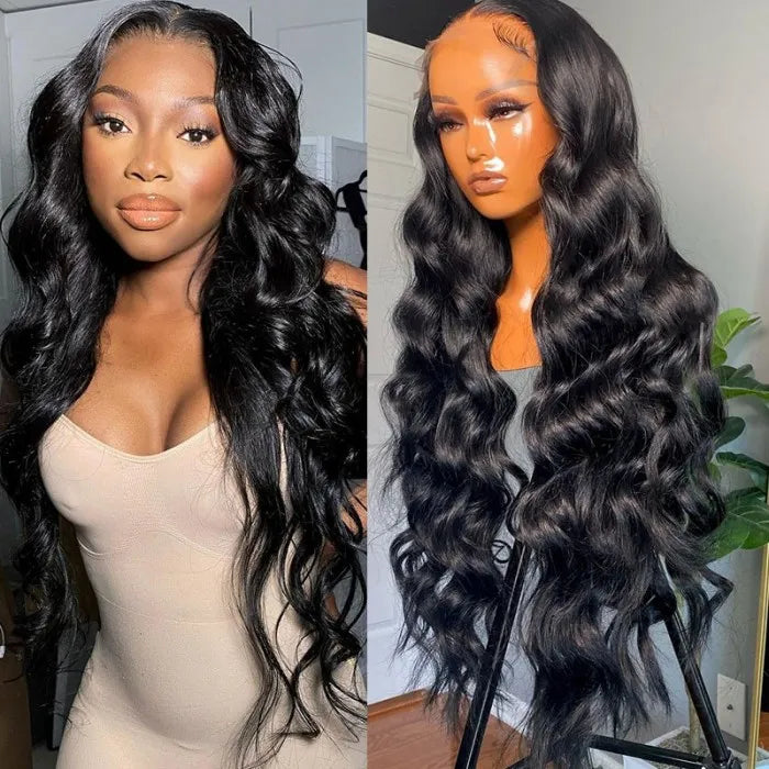 Urgirl Hair Body Wave 13x6 Glueless Lace Front Wigs For Women 180% Density Human Lace Wigs for Sale