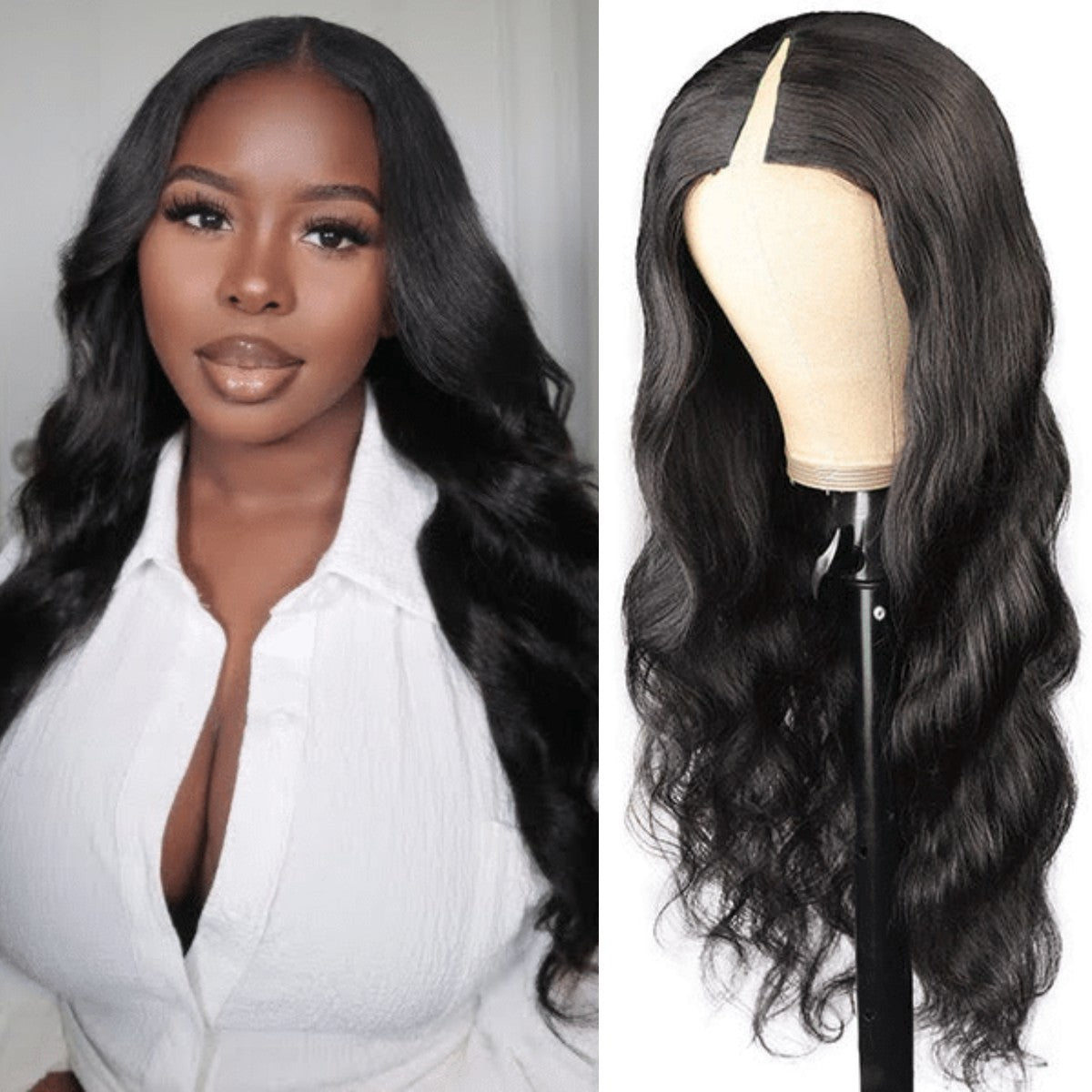 Urgirl Body Wave Vpart Wigs No Leave Out Natural Scalp Protective Wigs Beginner Friendly