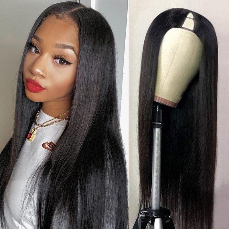 Limited Sale Urgirl Hair Silk Straight V Part Wigs No Leave Out Protective Wigs Beginner Friendly